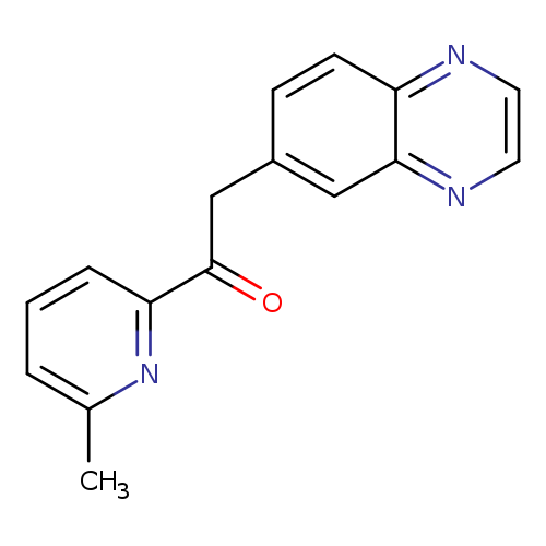 Cc1cccc(n1)C(=O)Cc1ccc2c(c1)nccn2