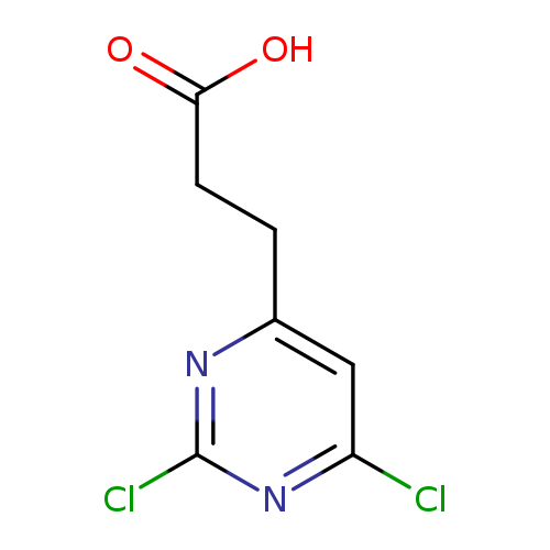 OC(=O)CCc1cc(Cl)nc(n1)Cl