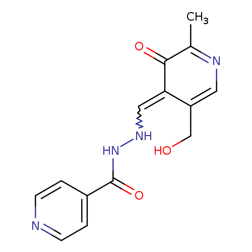 OCC1=CN=C(C(=O)C1=CNNC(=O)c1ccncc1)C