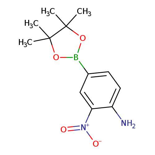 [O-][N+](=O)c1cc(ccc1N)B1OC(C(O1)(C)C)(C)C