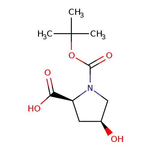 O[C@@H]1CN([C@@H](C1)C(=O)O)C(=O)OC(C)(C)C