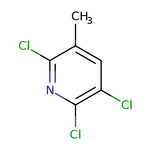 Cc1cc(Cl)c(nc1Cl)Cl