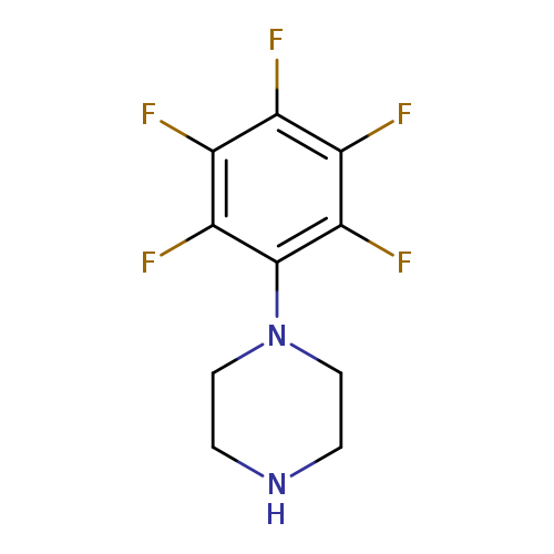 Fc1c(N2CCNCC2)c(F)c(c(c1F)F)F