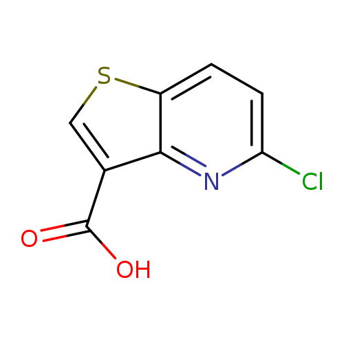 Clc1ccc2c(n1)c(cs2)C(=O)O