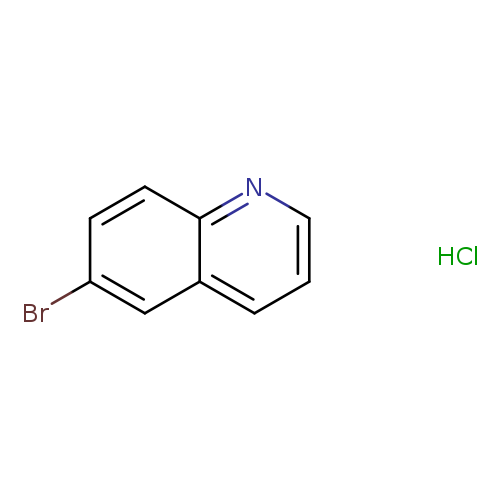 Brc1ccc2c(c1)cccn2.Cl