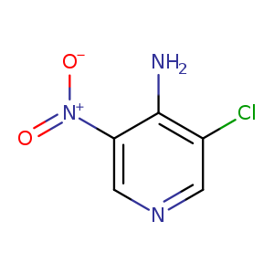 [O-][N+](=O)c1cncc(c1N)Cl