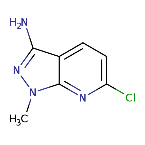 Clc1ccc2c(n1)n(C)nc2N