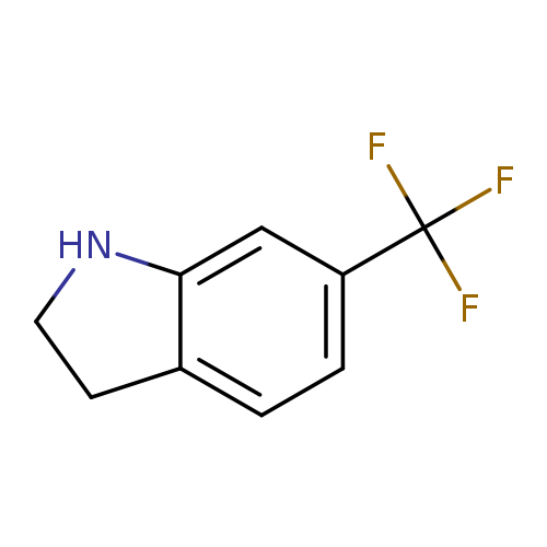 FC(c1ccc2c(c1)NCC2)(F)F