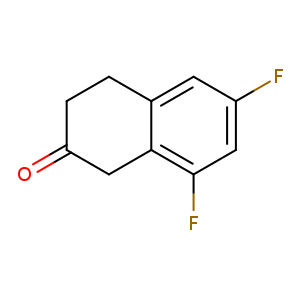 O=C1CCc2c(C1)c(F)cc(c2)F