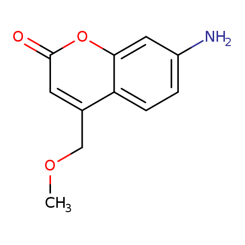 COCc1cc(=O)oc2c1ccc(c2)N