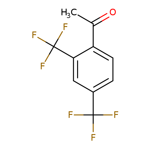 CC(=O)c1ccc(cc1C(F)(F)F)C(F)(F)F