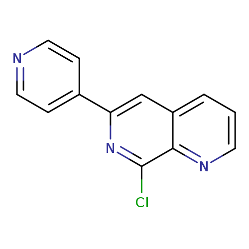 Clc1nc(cc2c1nccc2)c1ccncc1