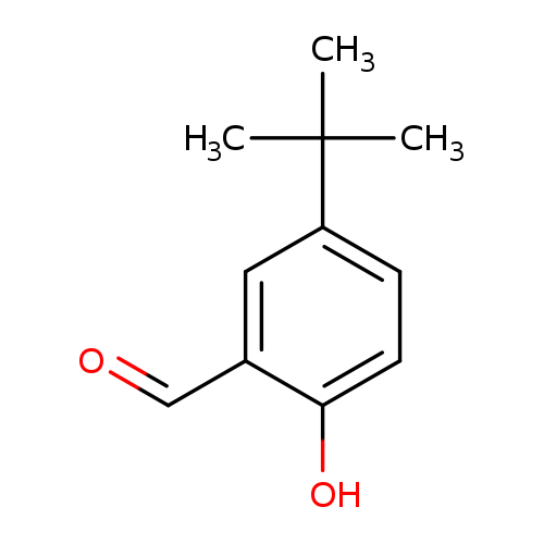 O=Cc1cc(ccc1O)C(C)(C)C