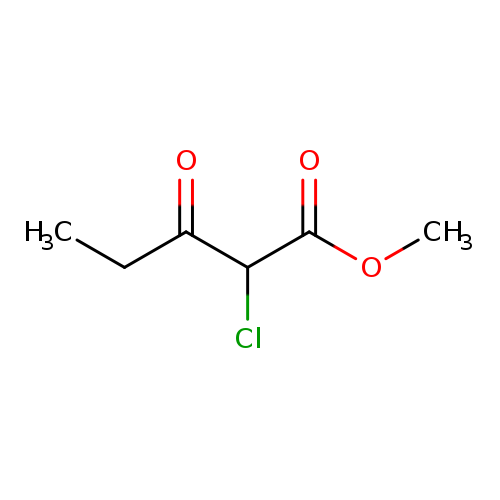 CCC(=O)C(C(=O)OC)Cl
