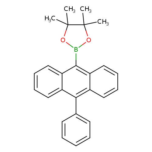 CC1(C)OB(OC1(C)C)c1c2ccccc2c(c2c1cccc2)c1ccccc1