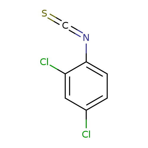 S=C=Nc1ccc(cc1Cl)Cl
