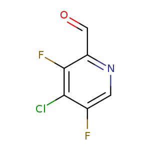 O=Cc1ncc(c(c1F)Cl)F