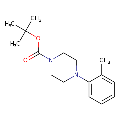 O=C(N1CCN(CC1)c1ccccc1C)OC(C)(C)C