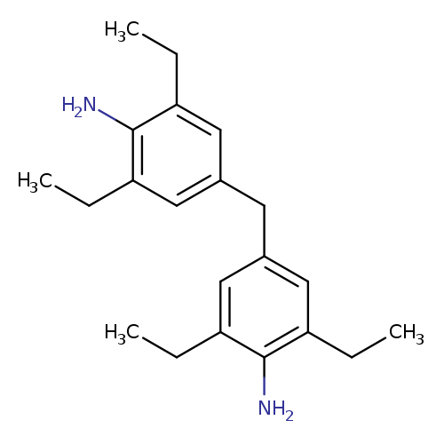 CCc1cc(Cc2cc(CC)c(c(c2)CC)N)cc(c1N)CC