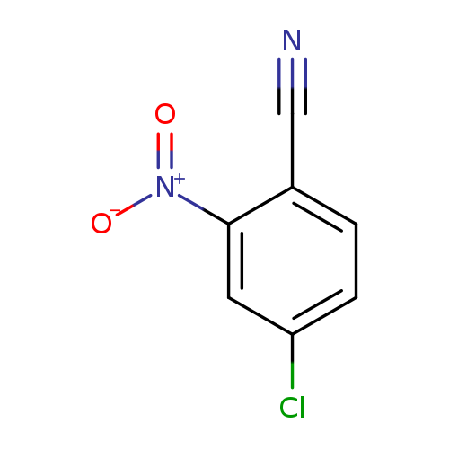 N#Cc1ccc(cc1[N+](=O)[O-])Cl