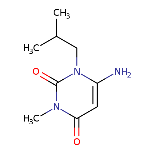 CC(Cn1c(N)cc(=O)n(c1=O)C)C