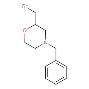 BrCC1OCCN(C1)Cc1ccccc1