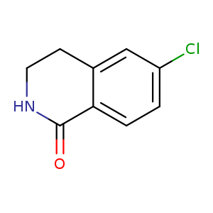 Clc1ccc2c(c1)CCNC2=O