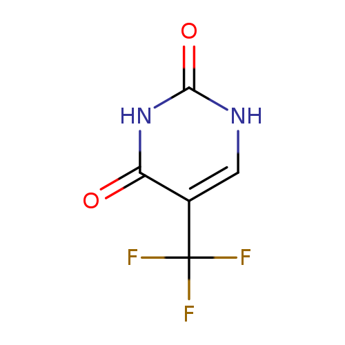 O=c1[nH]c(=O)[nH]cc1C(F)(F)F