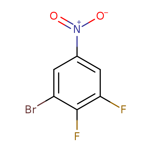 Fc1cc(cc(c1F)Br)[N+](=O)[O-]