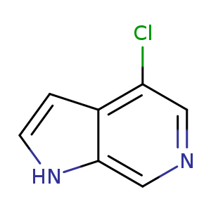 Clc1cncc2c1cc[nH]2