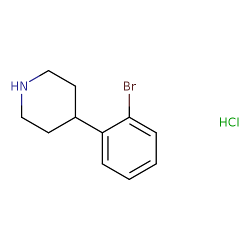 Brc1ccccc1C1CCNCC1.Cl