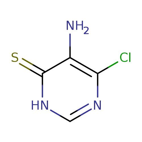 Clc1nc[nH]c(=S)c1N