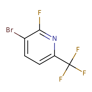Brc1ccc(nc1F)C(F)(F)F
