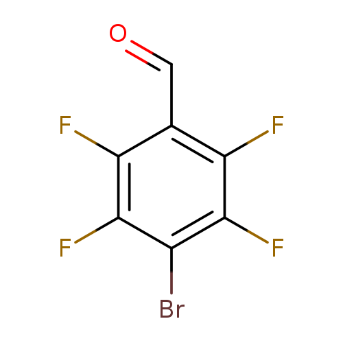 O=Cc1c(F)c(F)c(c(c1F)F)Br