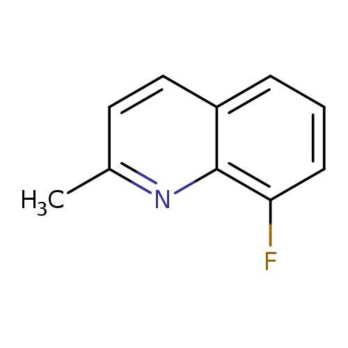 Cc1ccc2c(n1)c(F)ccc2