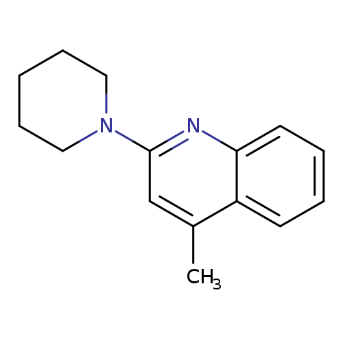 Cc1cc(nc2c1cccc2)N1CCCCC1