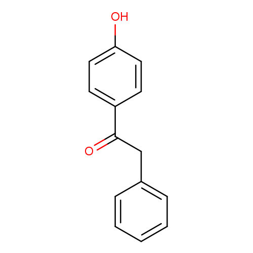 Oc1ccc(cc1)C(=O)Cc1ccccc1