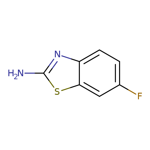 Fc1ccc2c(c1)sc(n2)N