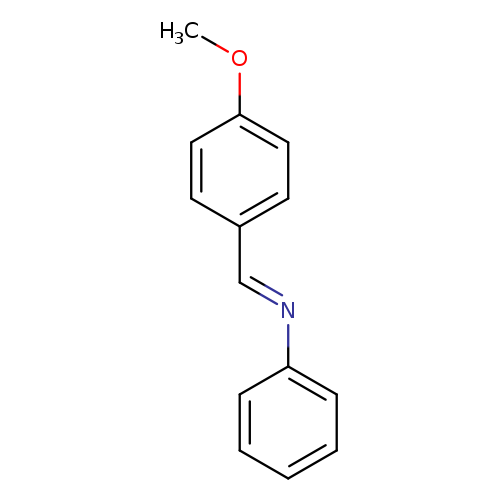COc1ccc(cc1)/C=N/c1ccccc1