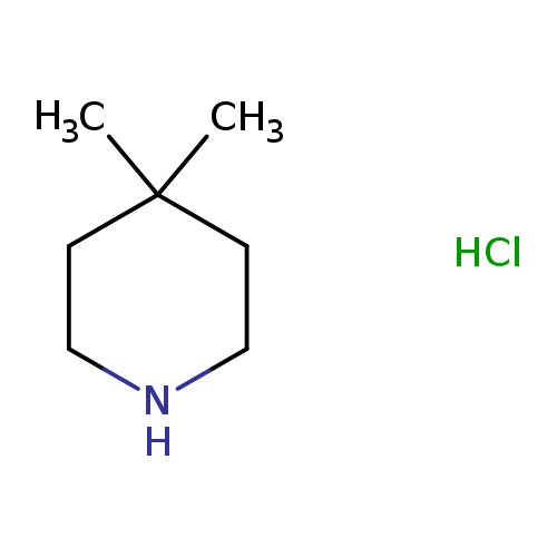 CC1(C)CCNCC1.Cl