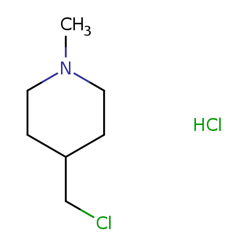 ClCC1CCN(CC1)C.Cl