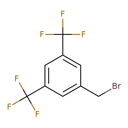 BrCc1cc(cc(c1)C(F)(F)F)C(F)(F)F