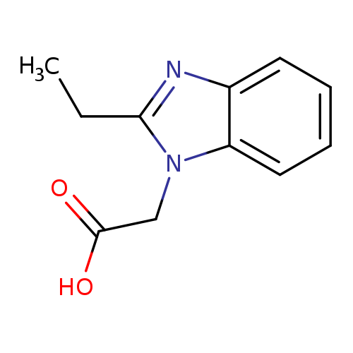 CCc1nc2c(n1CC(=O)O)cccc2