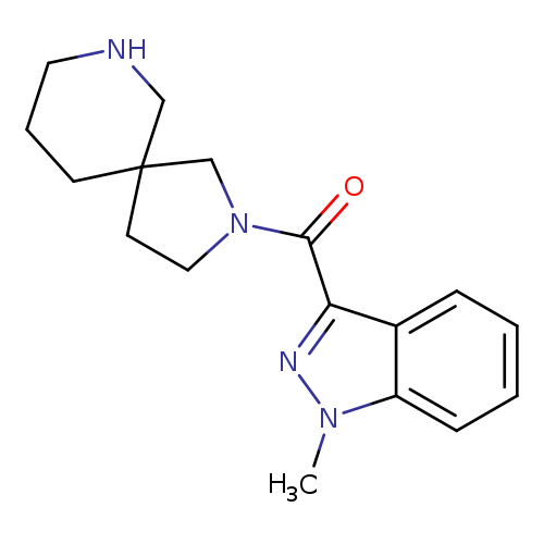 O=C(c1nn(c2c1cccc2)C)N1CCC2(C1)CCCNC2