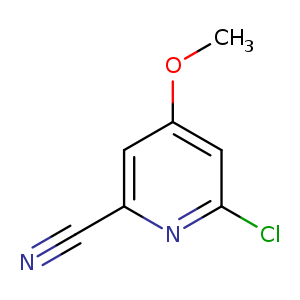 COc1cc(Cl)nc(c1)C#N