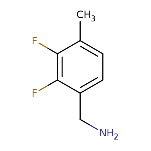 NCc1ccc(c(c1F)F)C