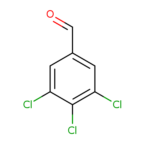 O=Cc1cc(Cl)c(c(c1)Cl)Cl