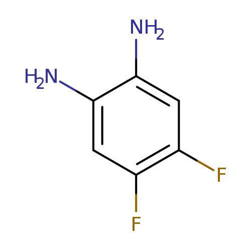 Nc1cc(F)c(cc1N)F