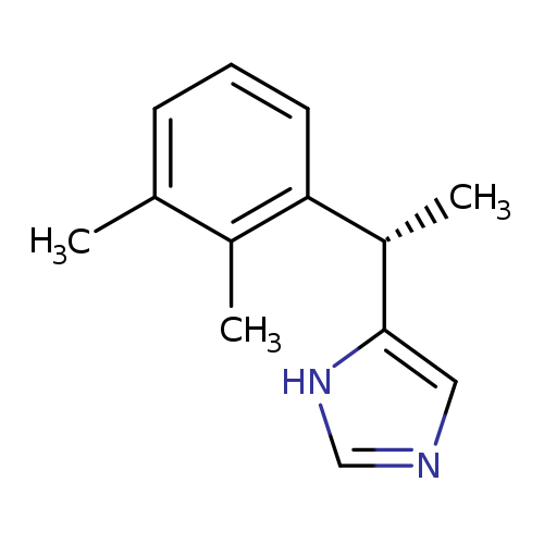 Cc1cccc(c1C)[C@@H](c1cnc[nH]1)C