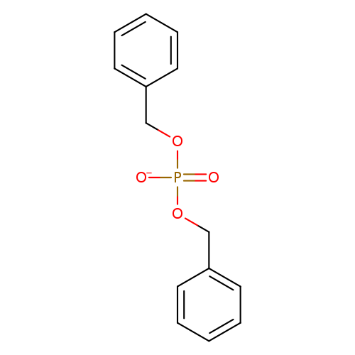 [O-]P(=O)(OCc1ccccc1)OCc1ccccc1